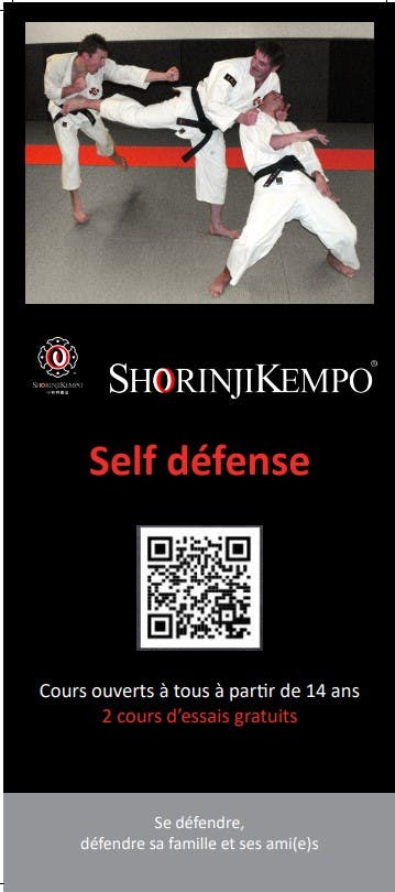 techniques de self défense au dojo de Parthenay
